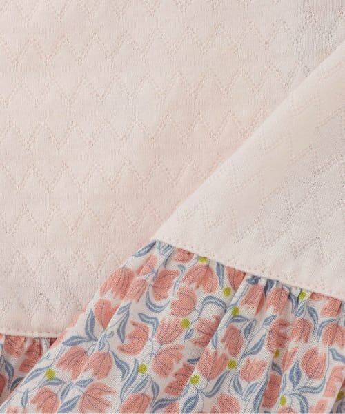 Sophie la girafe / キリンのソフィー ミニ丈・ひざ丈ワンピース | 花柄ワンピース【日本製】 | 詳細5