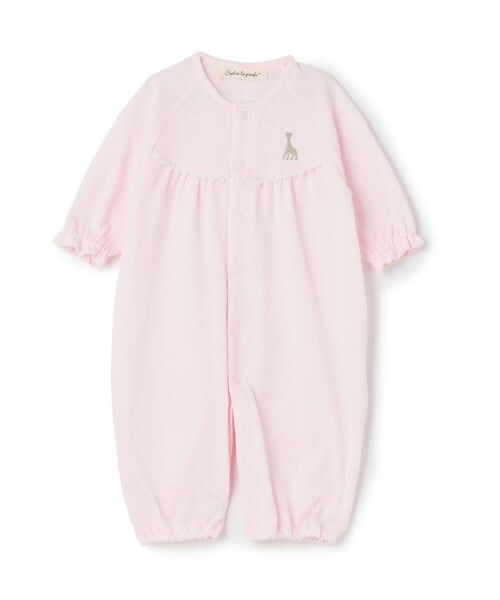 Sophie la girafe / キリンのソフィー ロンパース | ブライト天竺２WAYオール【日本製】 | 詳細2