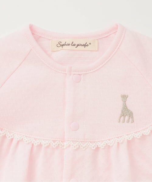 Sophie la girafe / キリンのソフィー ロンパース | ブライト天竺２WAYオール【日本製】 | 詳細3