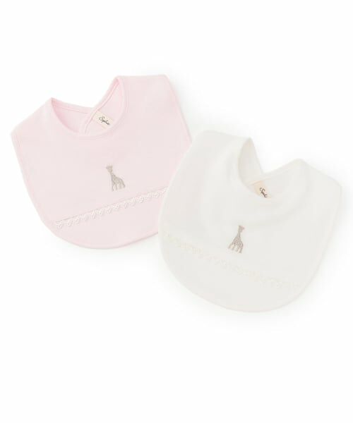 Sophie la girafe / キリンのソフィー スタイ・ビブ | ブライト天竺スタイ | 詳細4