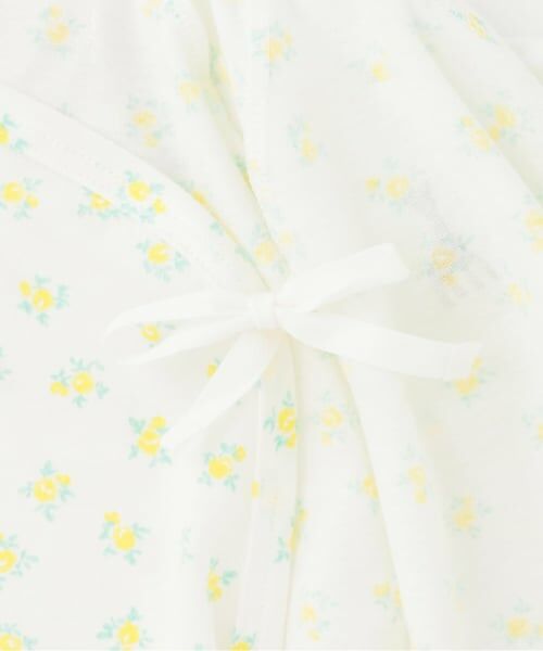 Sophie la girafe / キリンのソフィー 肌着 | 花柄プリントNEWBORNウェア【日本製】 | 詳細4