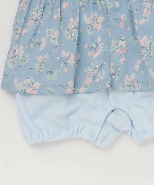 Sophie la girafe / キリンのソフィー ロンパース | 実と葉っぱ柄ショートオール | 詳細4