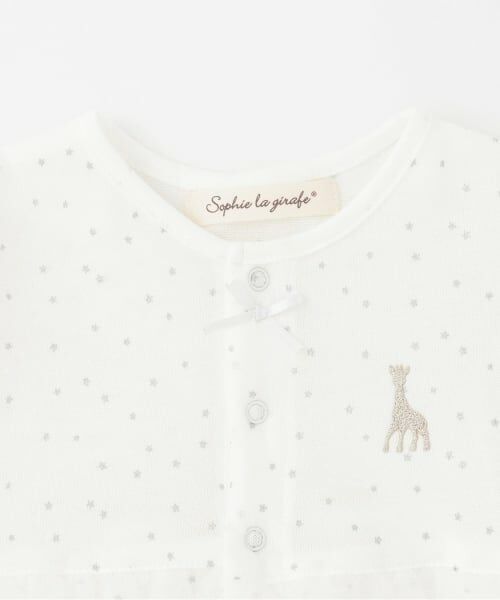 Sophie la girafe / キリンのソフィー ロンパース | スターダストチュールショートオール【日本製】 | 詳細2