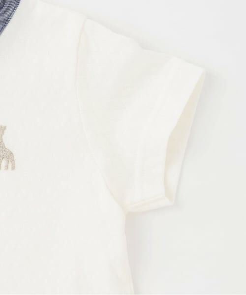 Sophie la girafe / キリンのソフィー ロンパース | サスペンダーショートオール | 詳細3