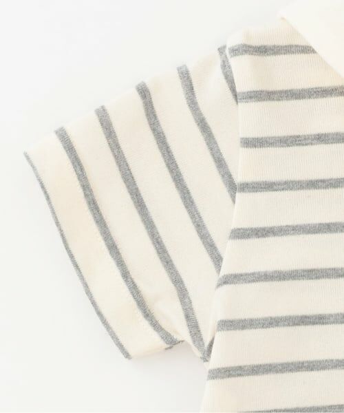 Sophie la girafe / キリンのソフィー ロンパース | セーラーボーダーショートオール | 詳細3