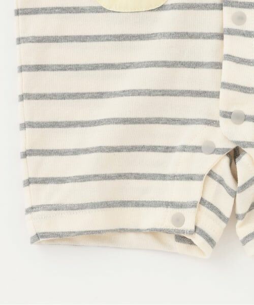Sophie la girafe / キリンのソフィー ロンパース | セーラーボーダーショートオール | 詳細5