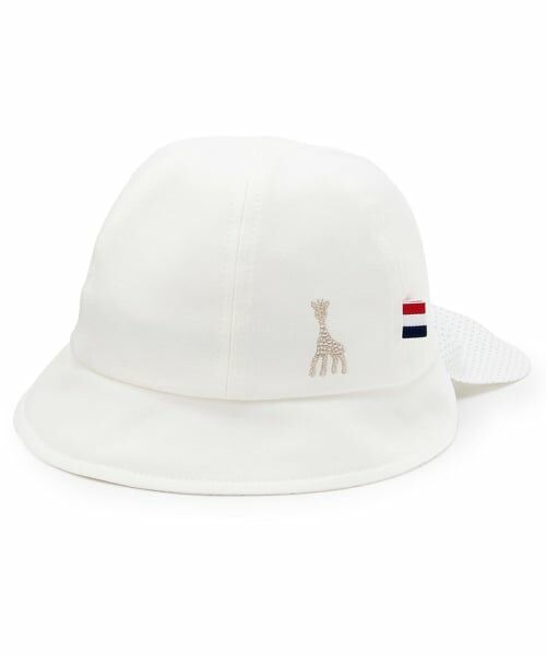Sophie la girafe / キリンのソフィー ハット | ☆日よけハット(オフ ホワイト)