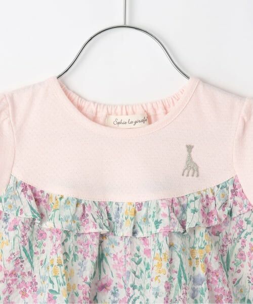 Sophie la girafe / キリンのソフィー その他トップス | リップル花柄半袖チュニック | 詳細2