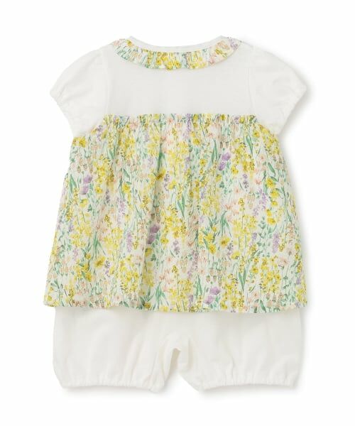 Sophie la girafe / キリンのソフィー ロンパース | リップル花柄ショートオール | 詳細1