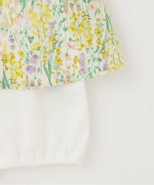 Sophie la girafe / キリンのソフィー ロンパース | リップル花柄ショートオール | 詳細4