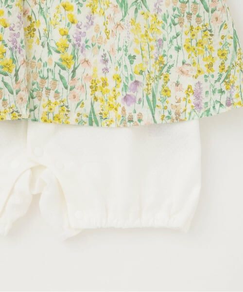 Sophie la girafe / キリンのソフィー ロンパース | リップル花柄ショートオール | 詳細5