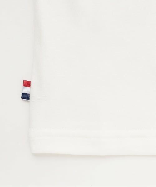 Sophie la girafe / キリンのソフィー Tシャツ | 袖チェックサッカー半袖Tシャツ | 詳細5