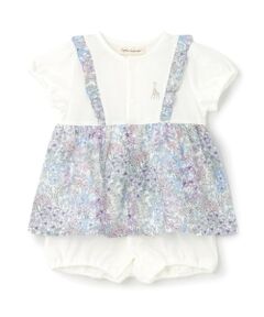 Sophie la girafe / キリンのソフィー ロンパース | 花柄ショートオール【日本製】
