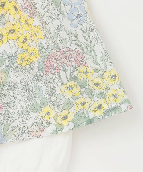 Sophie la girafe / キリンのソフィー ロンパース | 花柄ショートオール【日本製】 | 詳細4