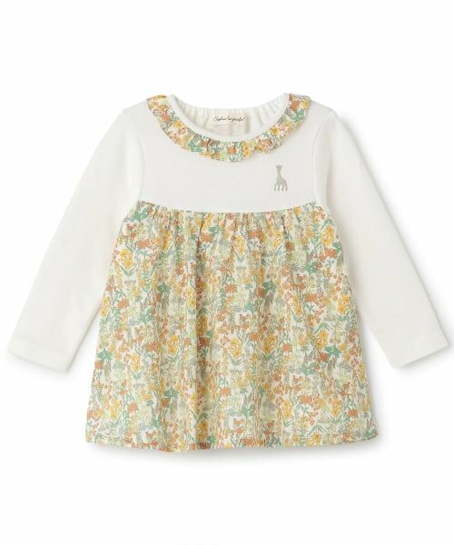 Sophie la girafe / キリンのソフィー その他トップス | 花柄チュニック（黄）