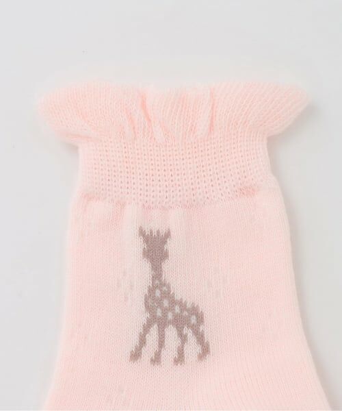 Sophie la girafe / キリンのソフィー ソックス | 透かし編みソックス | 詳細1