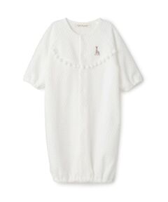 Sophie la girafe / キリンのソフィー ロンパース | 水玉ベロア2WAYオール【日本製】
