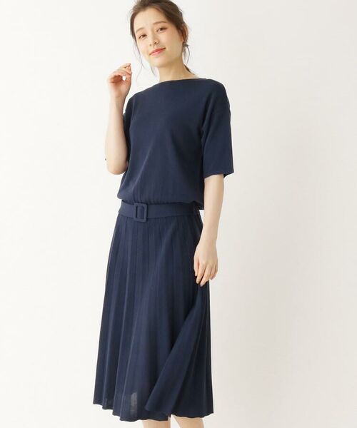 セール ベルト付きプリーツ切り替えニットワンピース ミニ丈 ひざ丈ワンピース Soup スープ ファッション通販 タカシマヤファッションスクエア セール ベルト付きプリーツ切り替えニットワンピース ミニ丈 ひざ丈ワンピース Soup スープ ファッション通販 タカシマヤファッションスクエア