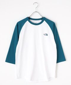 【正規取扱店】3/4 SLEEVE BASEBALL TEE クォータースリーブベースボールティー メンズ 春 夏 ポリエステル ブルー ブラック ブラウン グレー