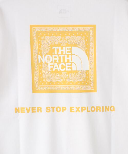 SPORTS MARIO / スポーツマリオ Tシャツ | ノースフェイス THE NORTH FACE 【正規取扱店】ショートスリーブバンダナスクエアロゴティー メンズ カジュアル 半袖 Tシャツ アウトドア シャツ NT32446 IS K W Z | 詳細4