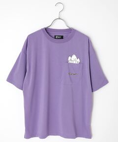 インフィット【限定コラボTシャツ】みぞぐちともや×INFIT ユニセックス  カジュアル アウトドア スポーツ 半袖 吸水速乾 UVケア 抗菌 ゆったり オーバーサイズ HT885458