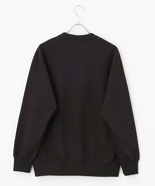 SPORTS MARIO / スポーツマリオ スウェット | ザ・ノース・フェイス Heather Logo Crew ヘザーロゴクルー メンズ レディース ユニセックス ブラック グレー | 詳細1