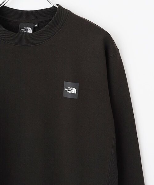 SPORTS MARIO / スポーツマリオ スウェット | ザ・ノース・フェイス Heather Logo Crew ヘザーロゴクルー メンズ レディース ユニセックス ブラック グレー | 詳細2