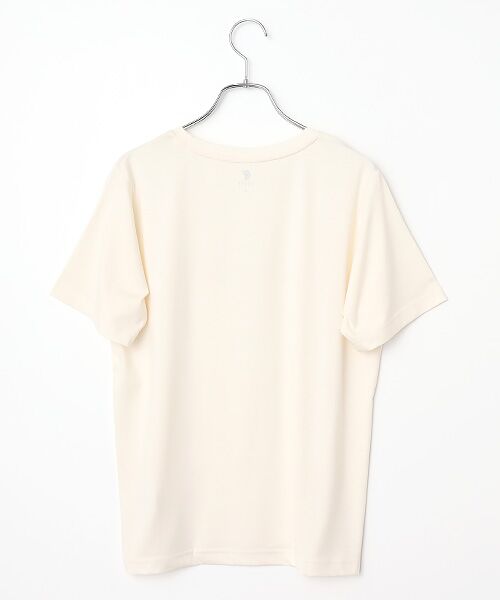 SPORTS MARIO / スポーツマリオ Tシャツ | インフィット INFIT 速乾プリントTシャツ レディース 春 夏 秋 冬 オールシーズン スポーツ フィットネス ヨガ ランニング トレーニング ジム ウェア 半袖 5FHL-2028 | 詳細1