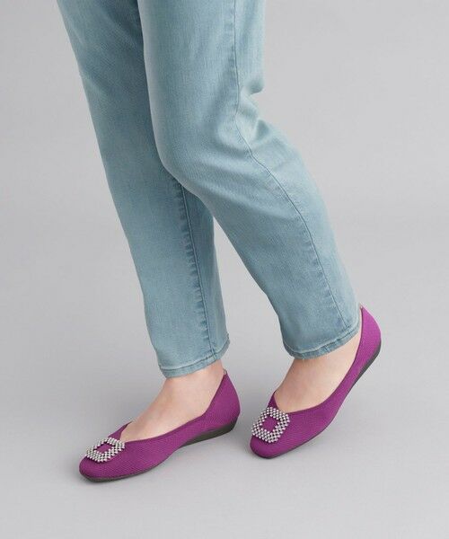 steppi / ステッピ パンプス | 【洗える/撥水】ビジュー付 スクエア パンプス | 詳細7