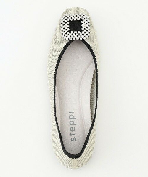 steppi / ステッピ パンプス | 【洗える/撥水】ビジュー付 スクエア パンプス | 詳細16