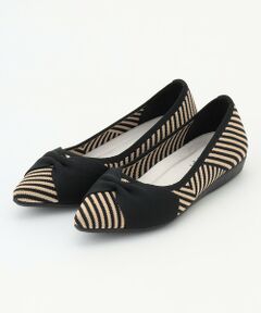 steppi / ステッピ パンプス | 【洗える/撥水】リボン ポインテッド パンプス