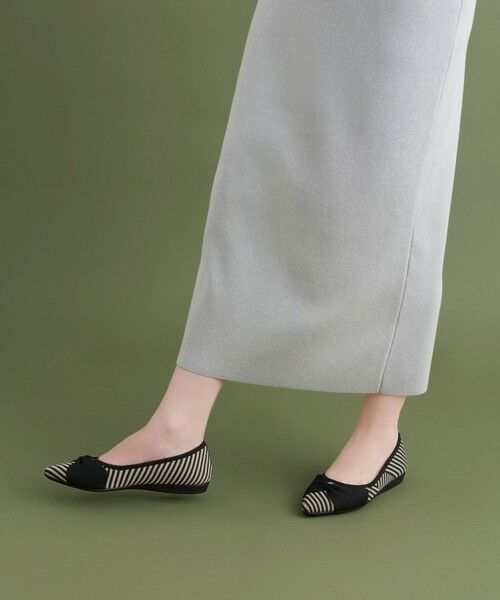 steppi / ステッピ パンプス | 【洗える/撥水】リボン ポインテッド パンプス | 詳細1