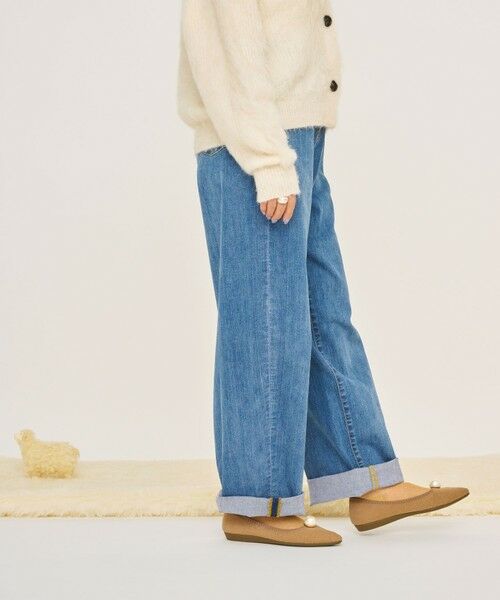 steppi / ステッピ パンプス | 【洗える/防臭】パール付 メリノウール ポインテッドパンプス | 詳細5