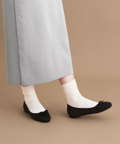steppi / ステッピ フラットシューズ | 【洗える/撥水】ラウンド ドット バレエ パンプス | 詳細1