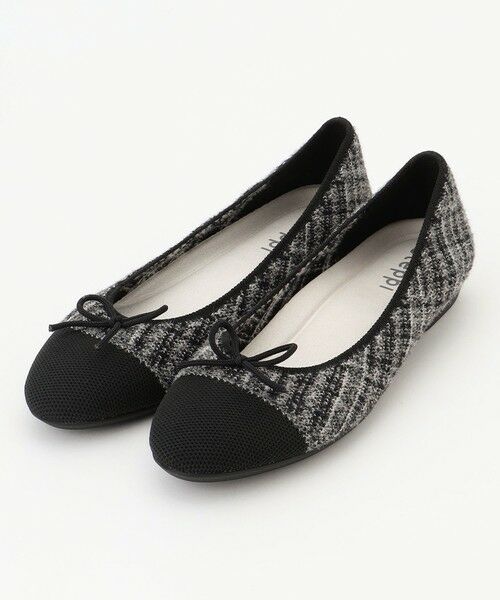 steppi / ステッピ フラットシューズ | 【WEB・一部店舗限定/洗える】ツイード柄 ラウンド バレエ パンプス | 詳細1