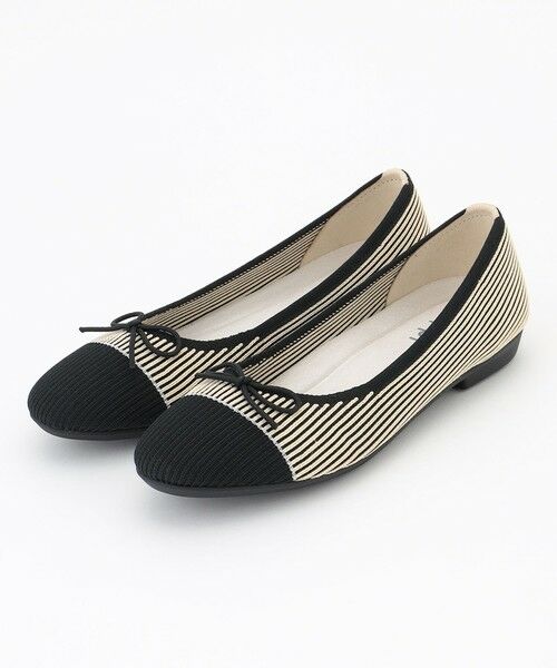 steppi / ステッピ パンプス | ラウンド バイカラー バレエ パンプス | 詳細1