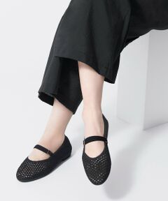 steppi / ステッピ パンプス | ラウンド メッシュ バレエパンプス