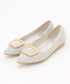 steppi / ステッピ パンプス | バックル付き ポインテッド パンプス