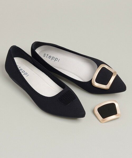 steppi / ステッピ パンプス | バックル付き ポインテッド パンプス | 詳細1