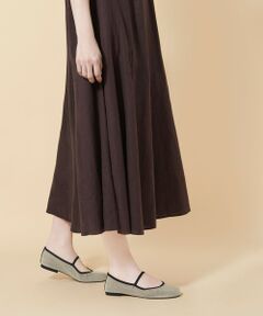 steppi / ステッピ パンプス | 【一部店舗限定 / 片足わずか80g】シースルー ラウンド フラットパンプス