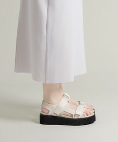 steppi / ステッピ サンダル | 【洗える】厚底 ストラップサンダル