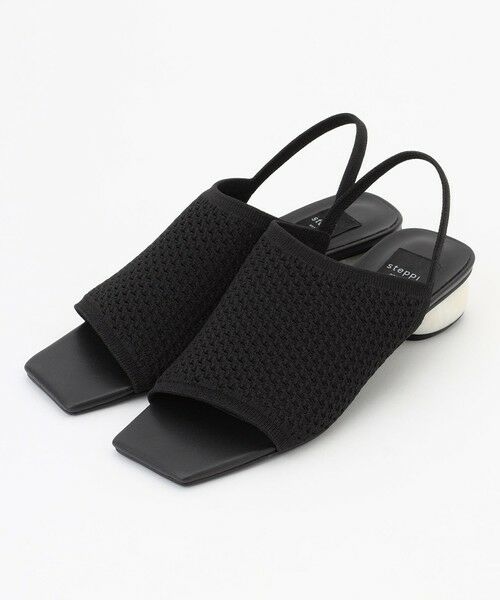 steppi / ステッピ サンダル | 【一部店舗限定 / 洗える】ストーン ヒールサンダル | 詳細5