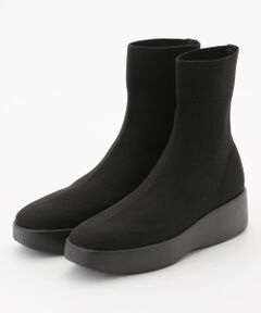 steppi / ステッピ ブーツ（ロング丈） | 【防水/洗える】プラットフォーム ストレッチブーツ