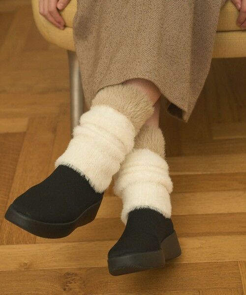 steppi / ステッピ ブーツ(ロング丈) | 【防水/洗える】プラットフォーム ストレッチブーツ | 詳細4