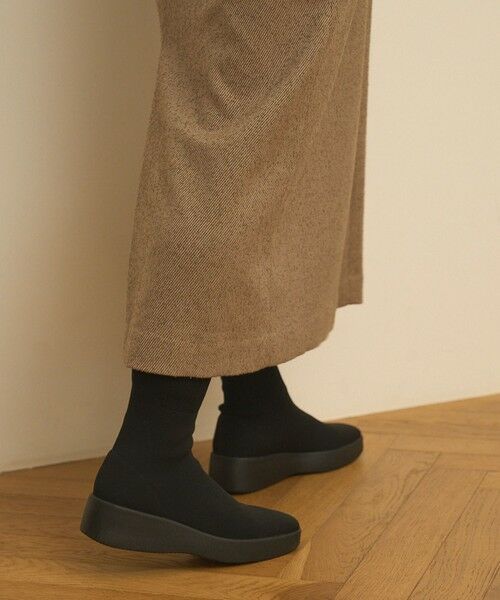 steppi / ステッピ ブーツ(ロング丈) | 【防水/洗える】プラットフォーム ストレッチブーツ | 詳細4