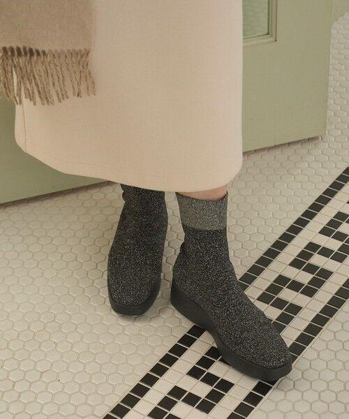 steppi / ステッピ ブーツ(ロング丈) | 【防水/洗える】プラットフォーム ストレッチブーツ | 詳細7