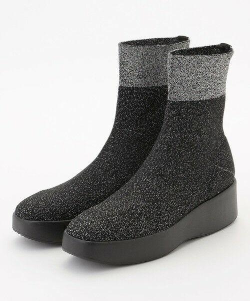 steppi / ステッピ ブーツ(ロング丈) | 【防水/洗える】プラットフォーム ストレッチブーツ | 詳細6