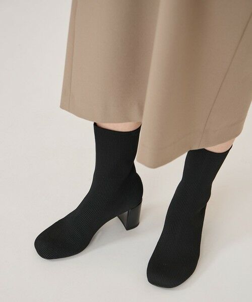 steppi / ステッピ フラットシューズ | 【防水 / 洗える】オブリークトゥ ブーツ | 詳細1