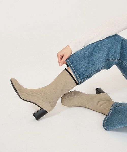 steppi / ステッピ フラットシューズ | 【防水 / 洗える】オブリークトゥ ブーツ | 詳細8