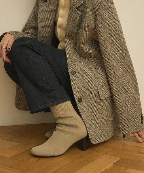 steppi / ステッピ フラットシューズ | 【防水 / 洗える】オブリークトゥ ブーツ | 詳細9